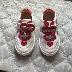 Moschino kids Red White Sneaker size EU 24